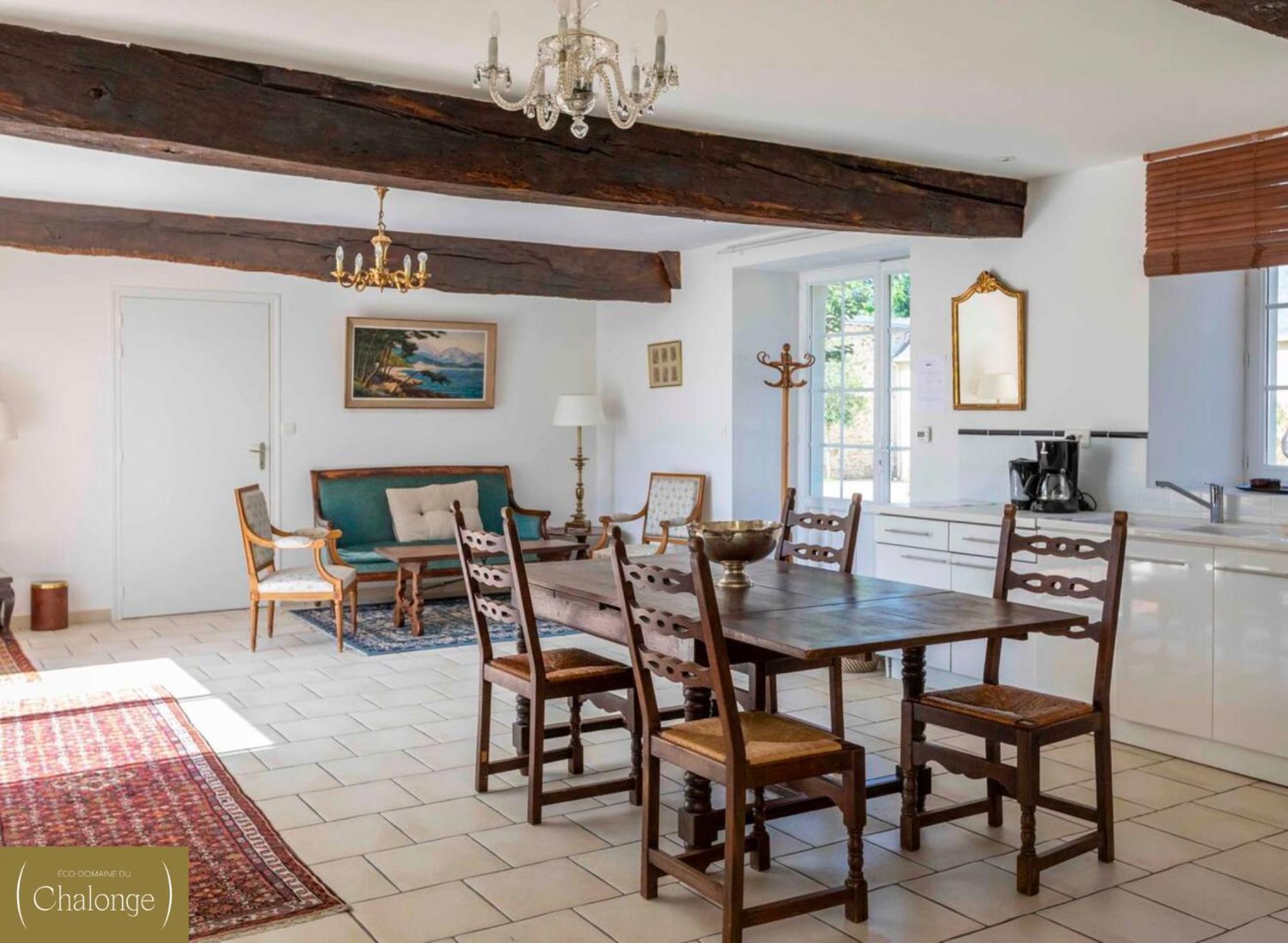 L'Eco-Domaine Du Chalonge Hotel Heric ภายนอก รูปภาพ